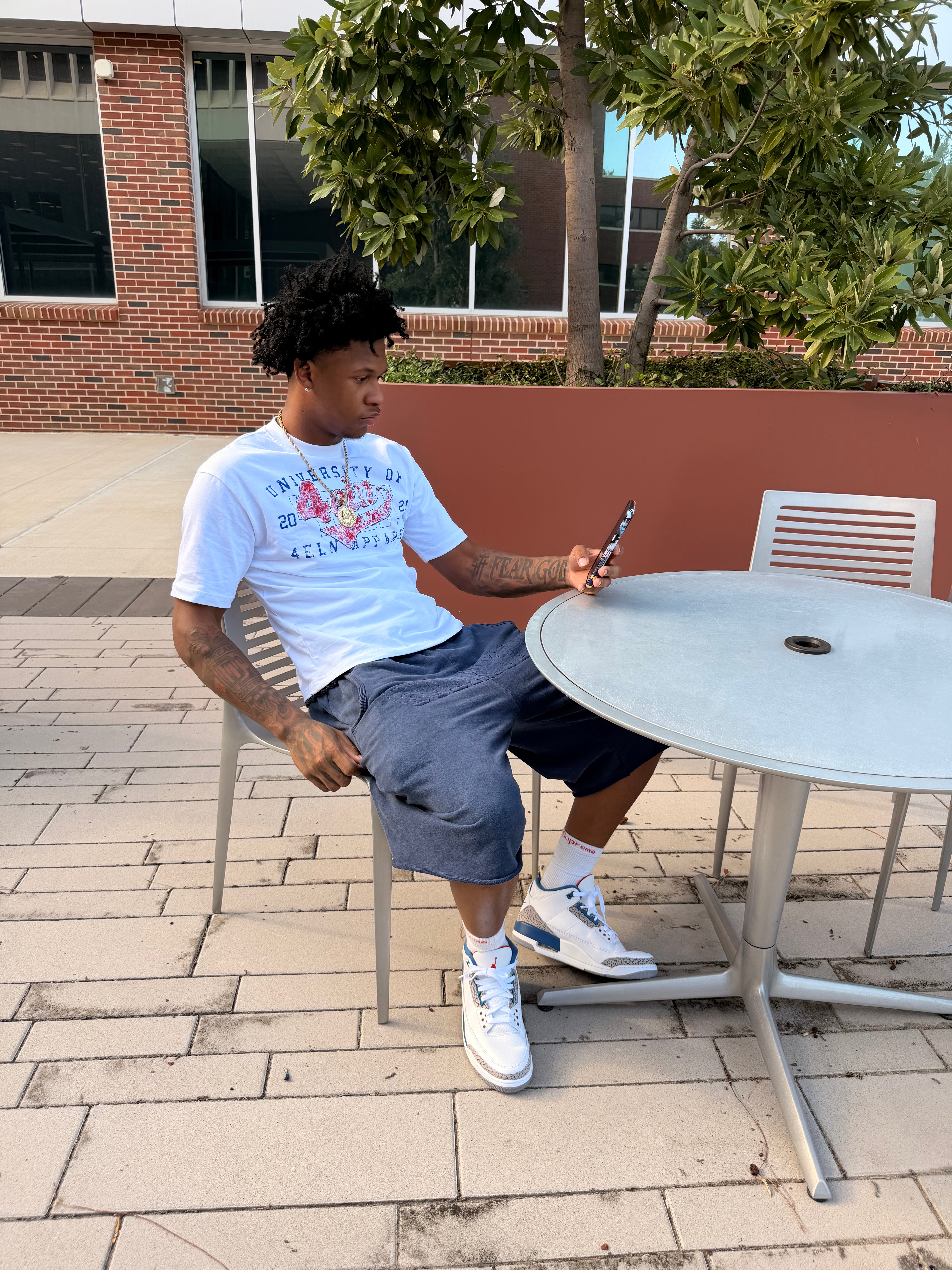 4ELN "VARSITY" TEE